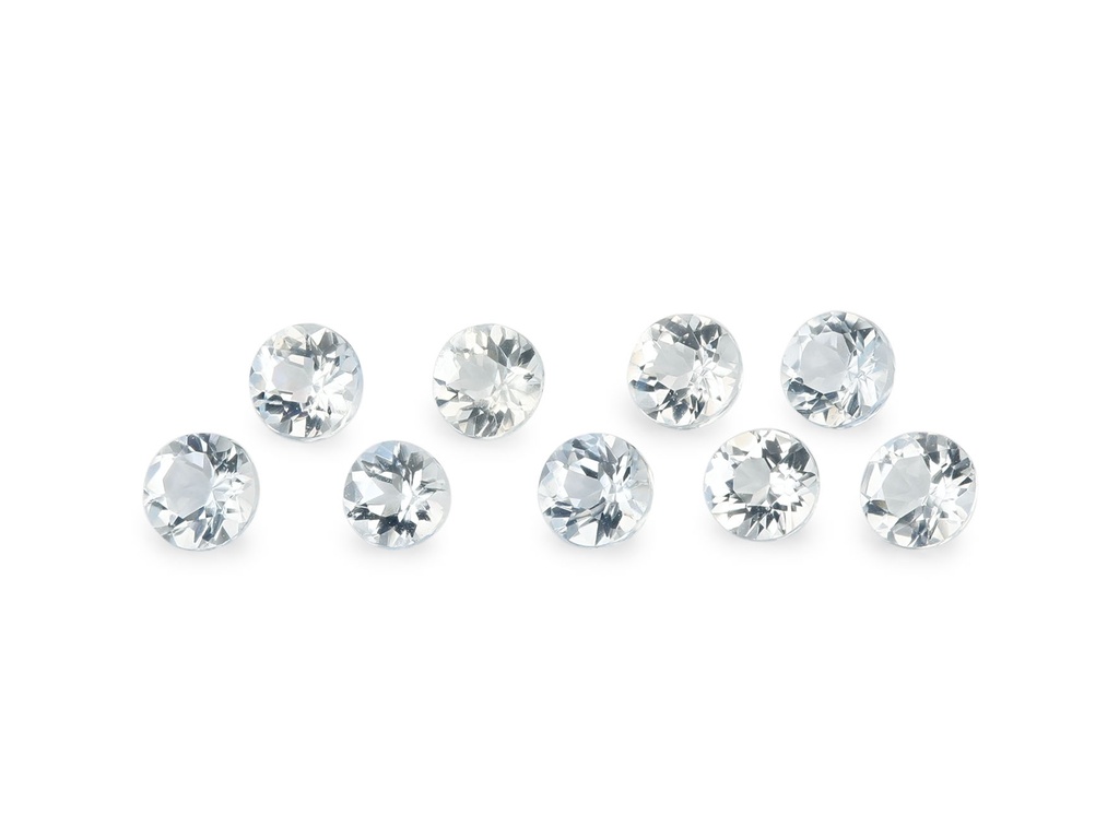 [BARB0175A] Aquamarine 1.75mm Round Light Blue