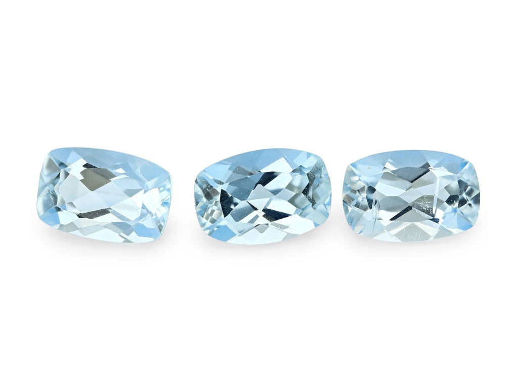 [BAAB0604] Aquamarine 6x4mm Cushion