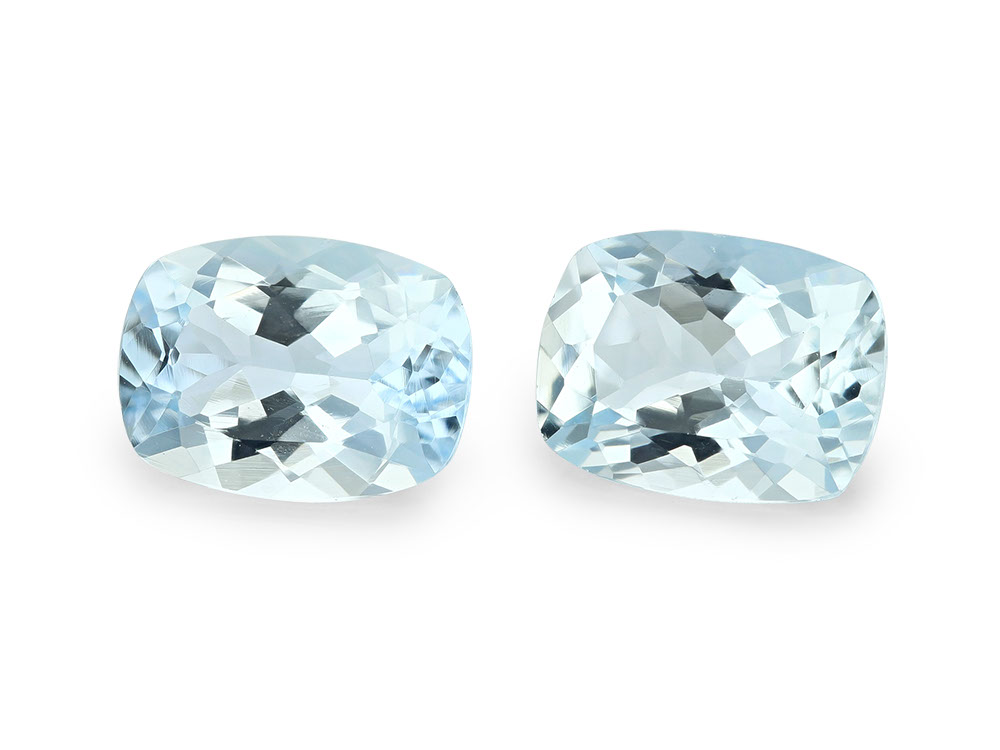 [BAAB0806] Aquamarine 8x6mm Cushion