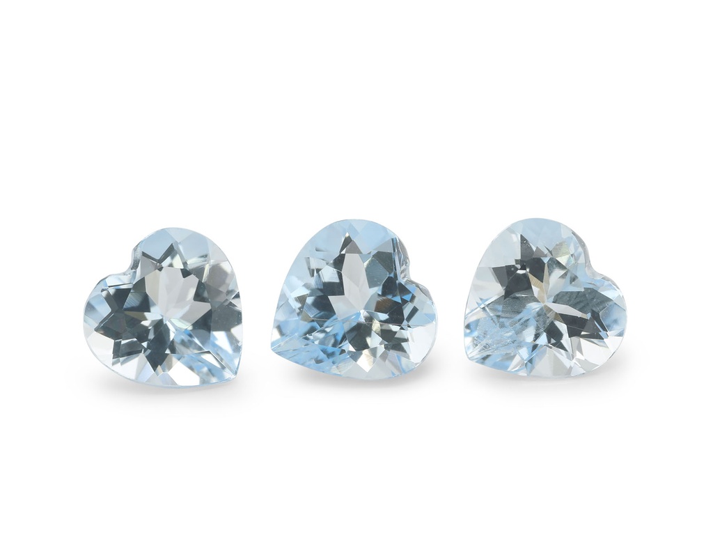 [BAHB0600] Aquamarine 6.00mm Heart Shape