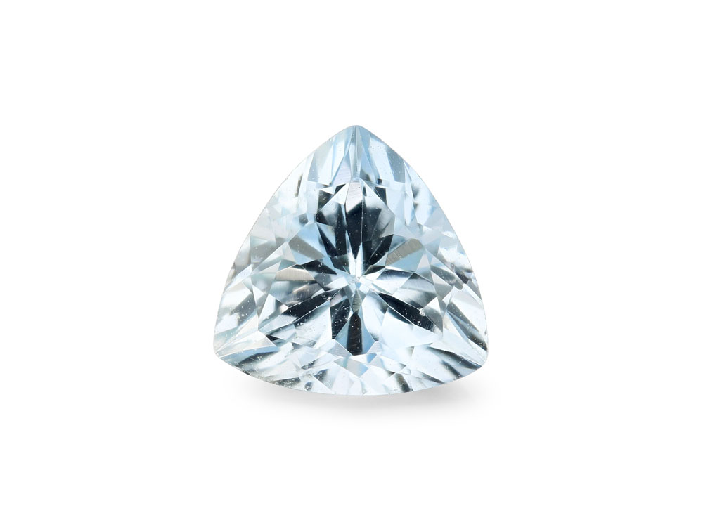 [BATB0700A] Aquamarine 7.00mm Trilliant Mid Blue