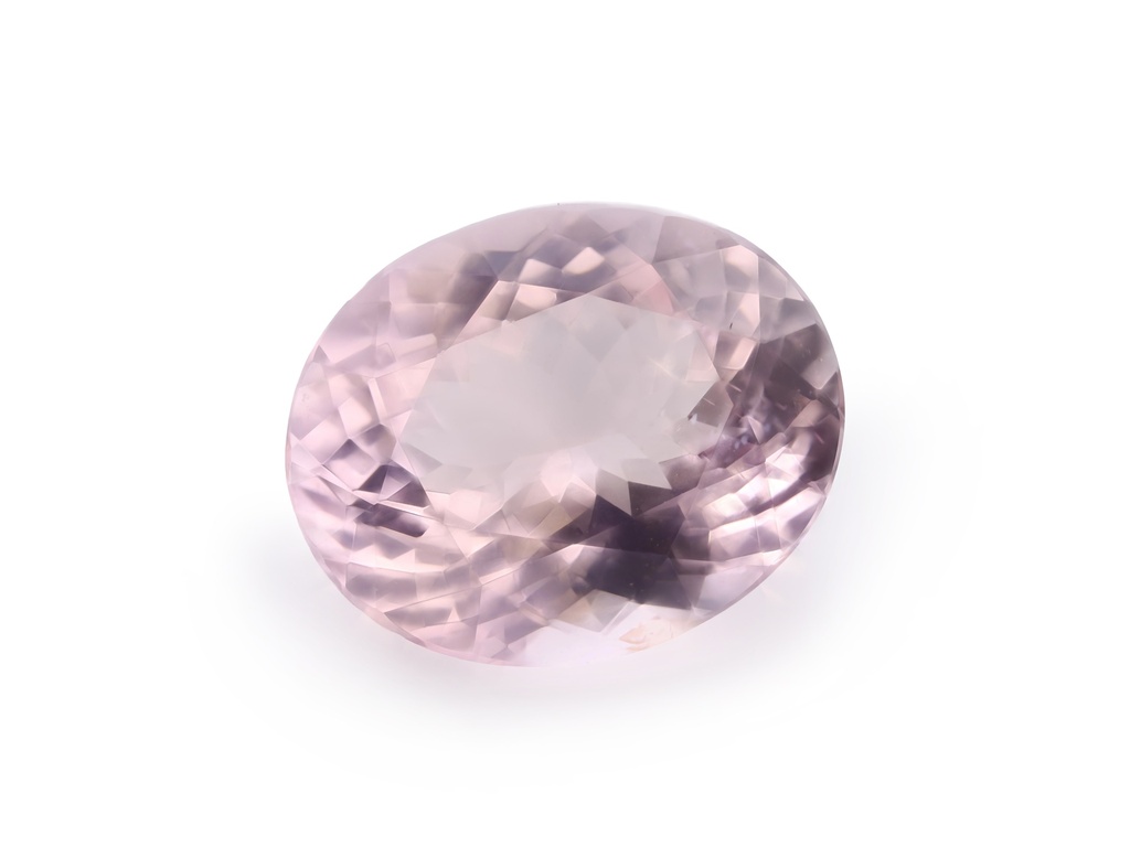 Morganite 11.1x9mm Oval Dark Pink