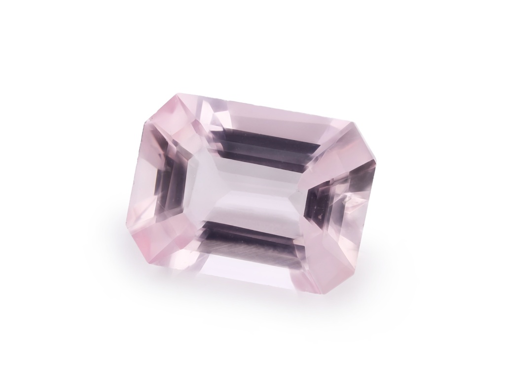 Morganite 8.2x6mm Emerald Cut Pink