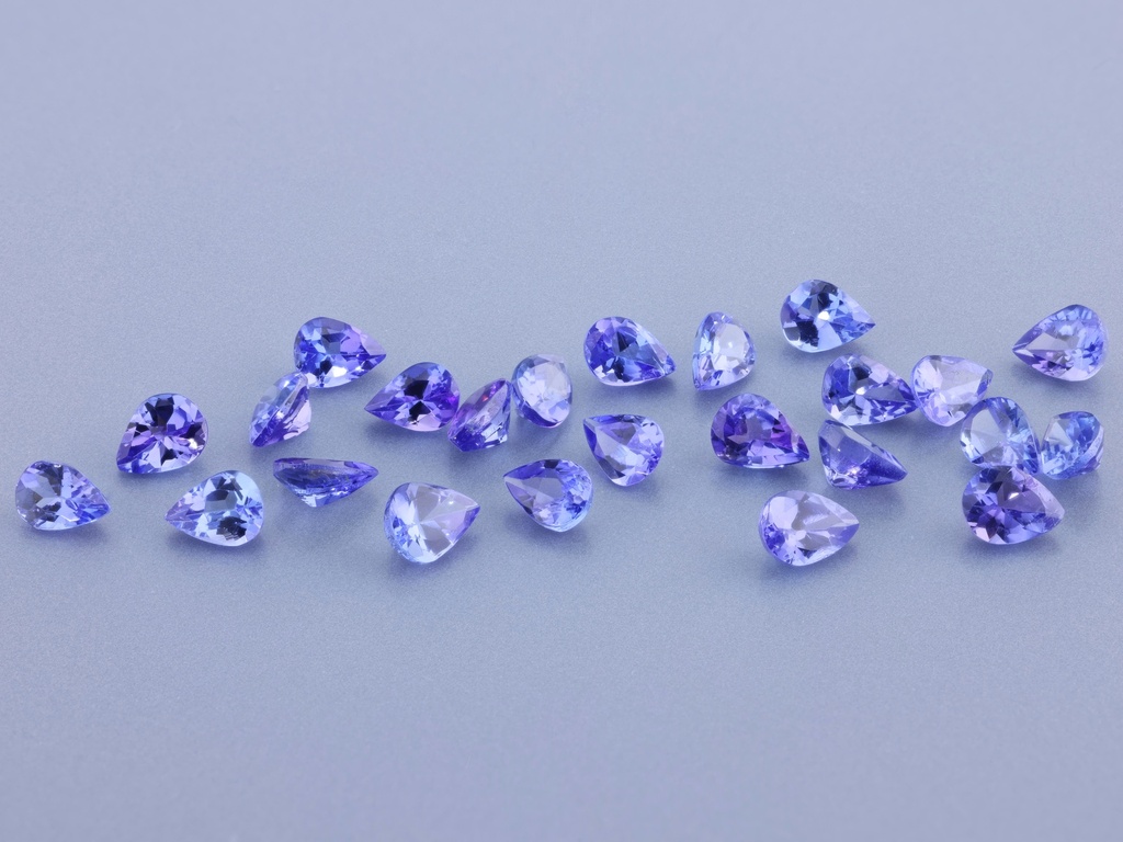 [TZPB0403] Tanzanite 4x3mm Pear Shape