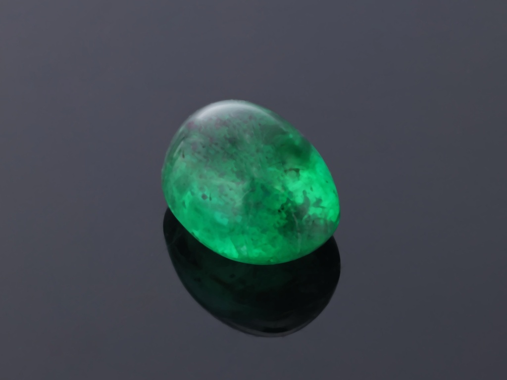 Emerald 7.1x5mm Oval Cabochon