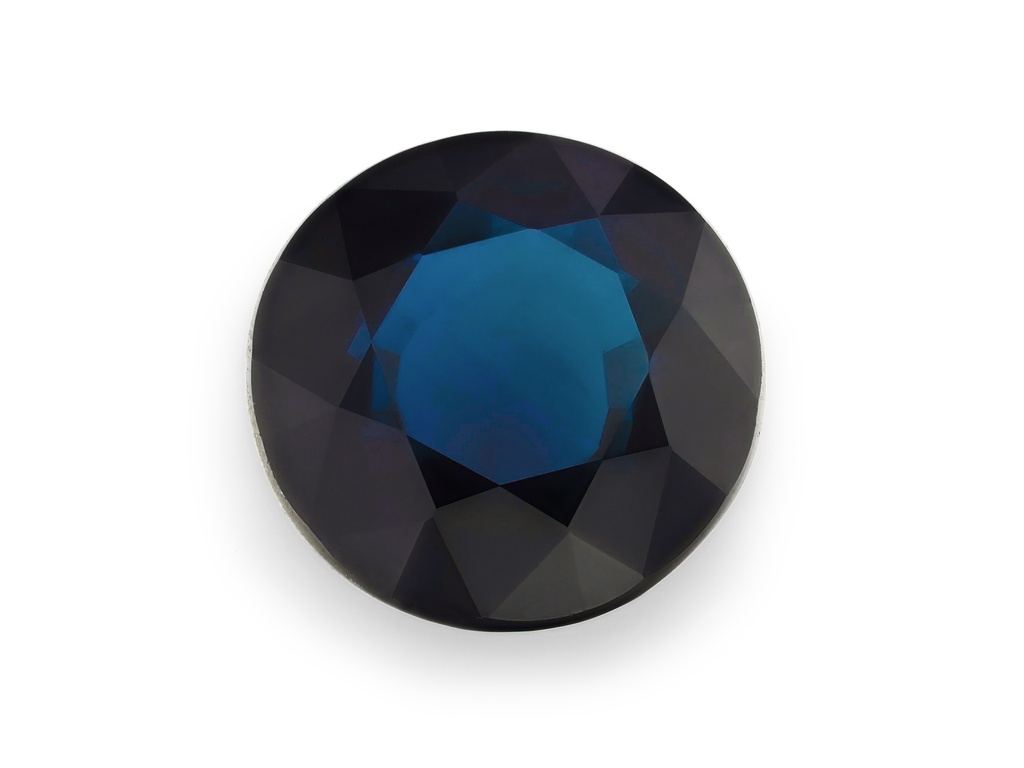 Australian Sapphire 7.90mm Round Royal Blue
