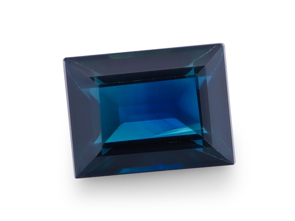 [SABS0806X3] Australian Sapphire 8x6mm Baguette Mid Blue