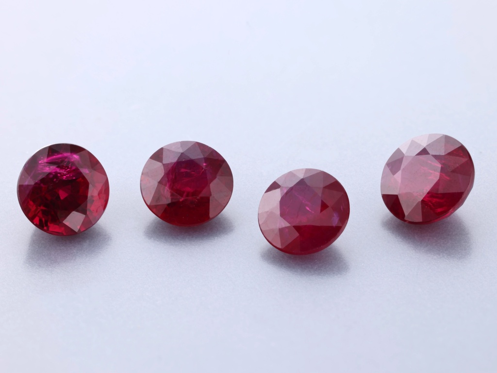 Ruby 4.50mm Round Bright Red