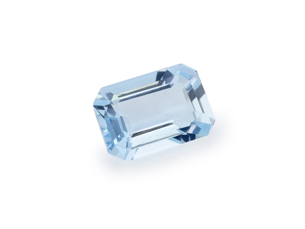 [BAOS0705X3] Aquamarine 7.1x4.9mm Emerald Cut