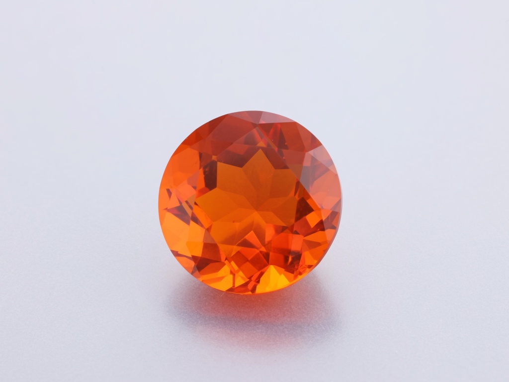 Mexican Fire Opal 8.00mm Round