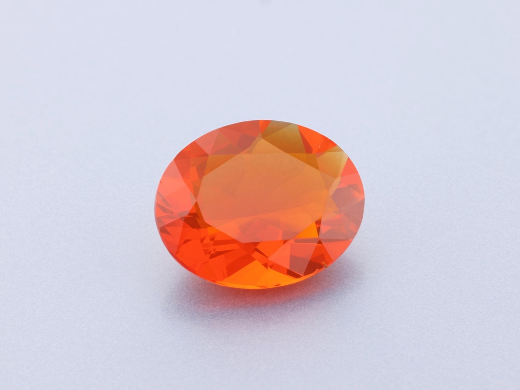Mexican Fire Opal 10.3x8.2mm Oval