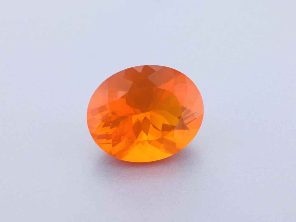 Mexican Fire Opal 11x8.9mm Oval