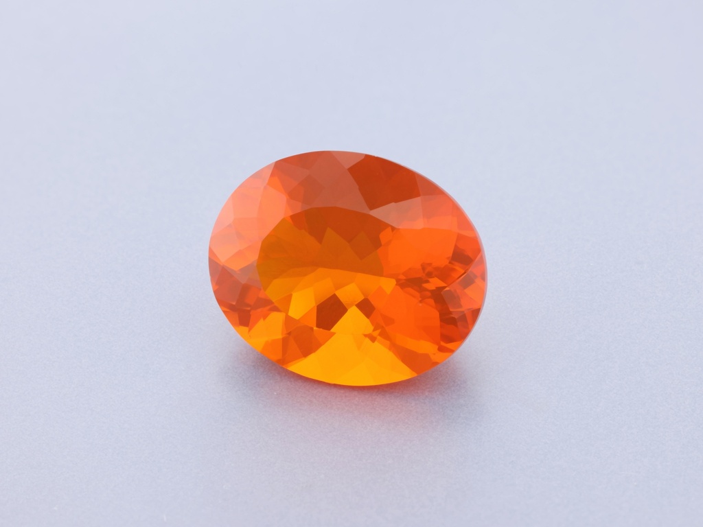 Mexican Fire Opal 11.1x9mm Oval