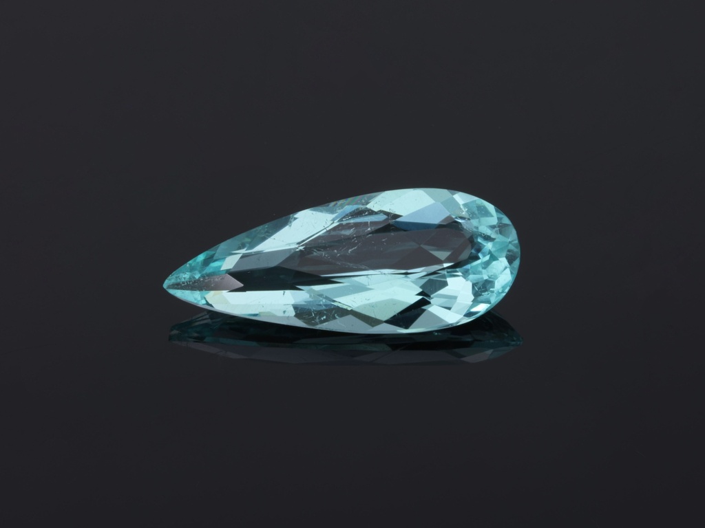 Tourmaline 9.53x3.89mm Pear Shape 'Paraiba Type'