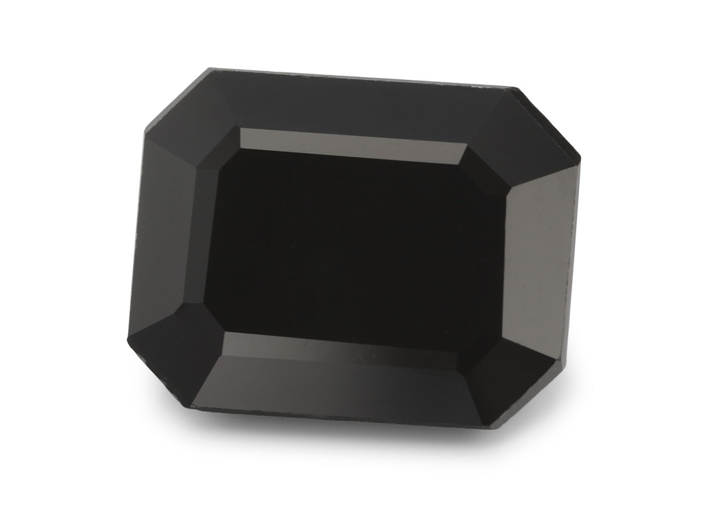 [LKOS0806] Black Spinel 8x6mm Emerald Cut