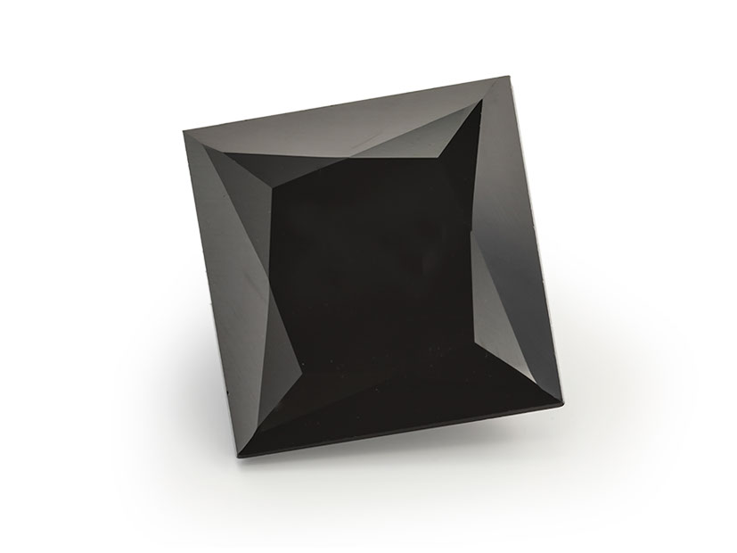 [LKQP1000] Black Spinel 10mm Princess Cut