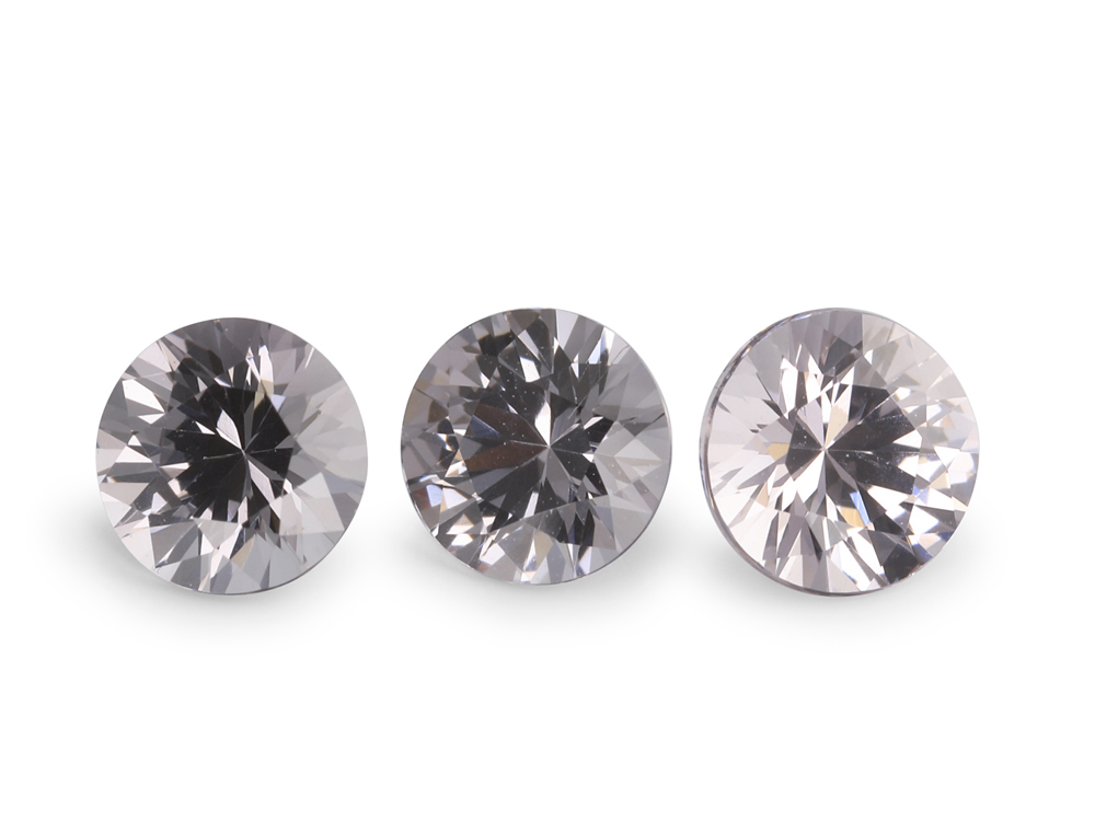 Grey Spinel 4.00mm Round