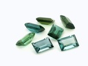 Green Tourmaline 6x4mm Baguette