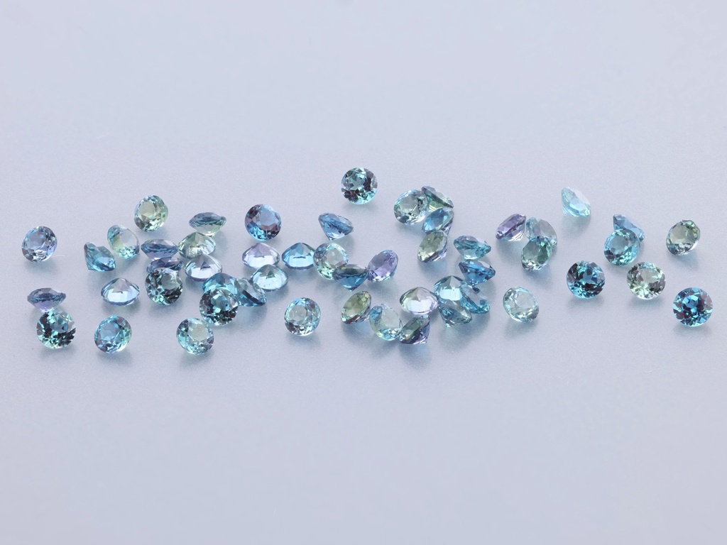 Synthetic Alexandrite Chrysoberyl 1.50mm Round