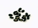 Black Spinel 5x3mm Oval