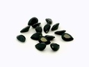 Black Spinel 6x4mm Pear Shape