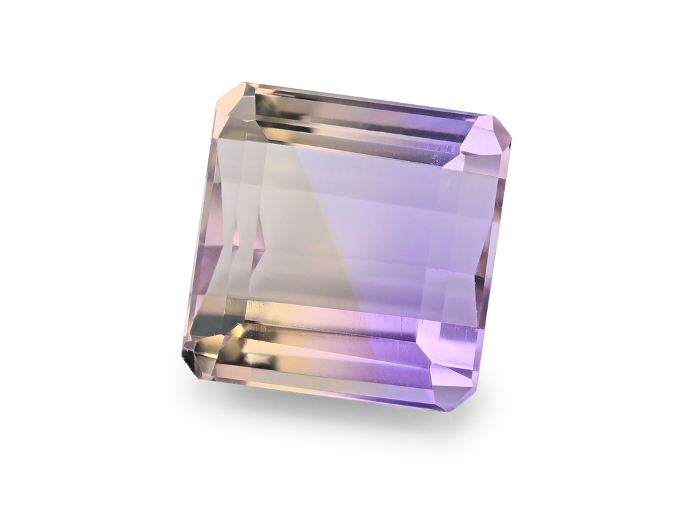 [QBOS1200X1] Ametrine 11.8x11.9mm Square Emerald Cut