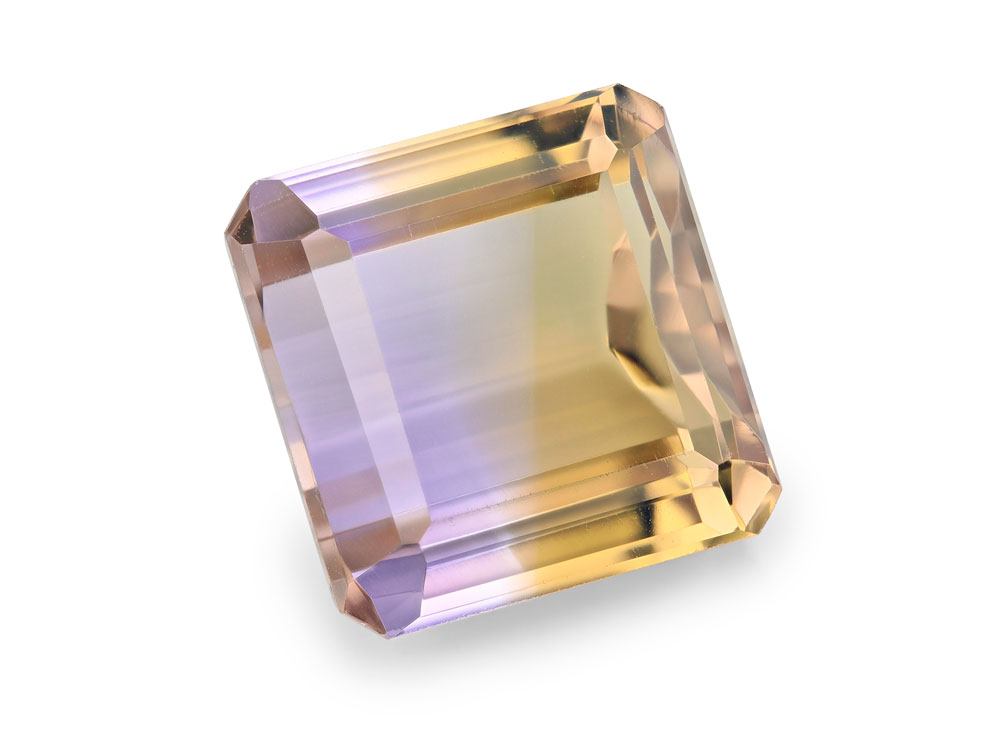 [QBOS1200X4] Ametrine 12x11.8mm Square Emerald Cut
