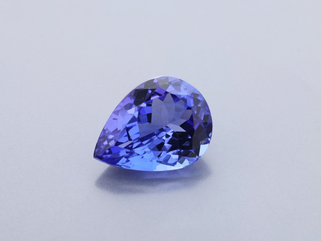 Tanzanite 9.1x6.9mm Pear Shape