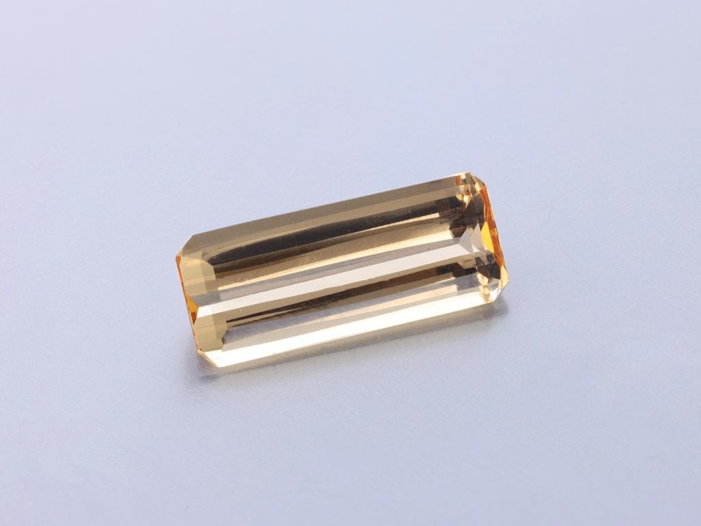 Imperial Topaz 11.7x4.8mm Emerald Cut