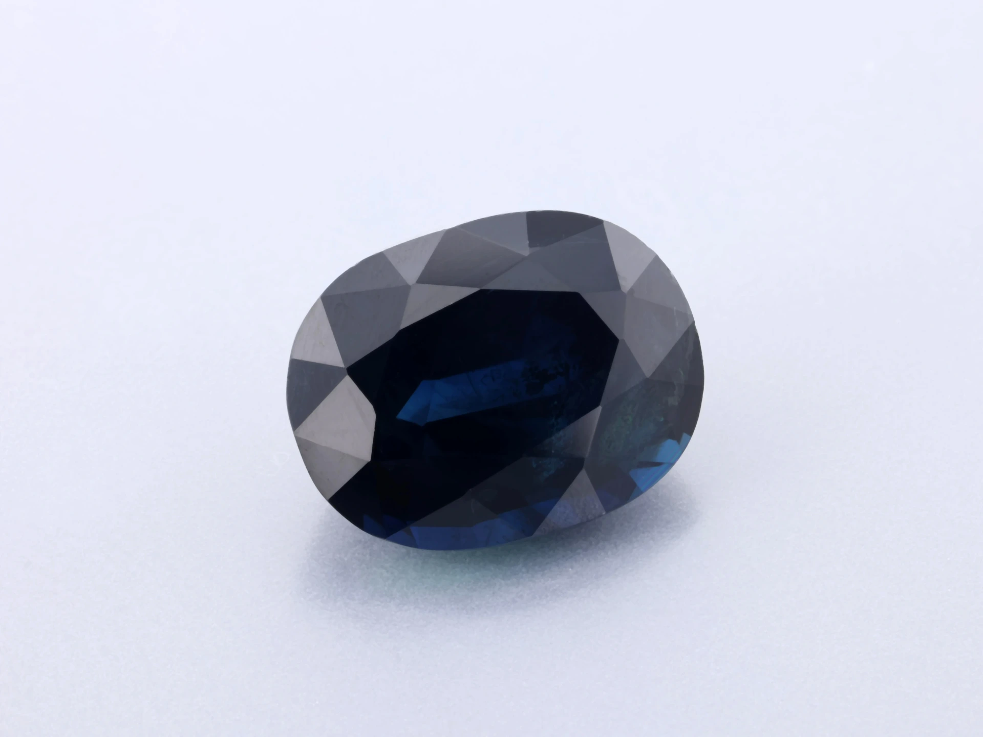 Australian Sapphire 8.1x6.4mm Cushion