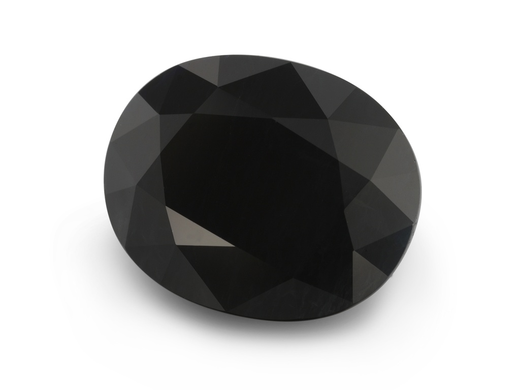 [SAVB1109X9] Sapphire 11x9mm Oval Blue Black