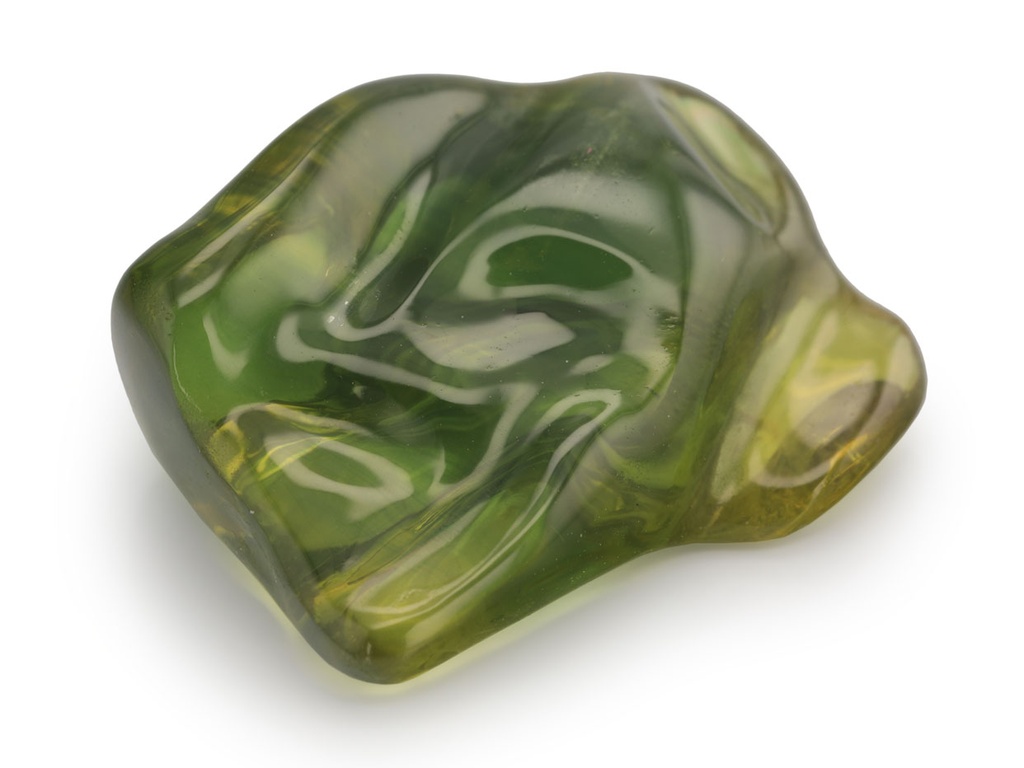 Parti Sapphire 14x12mm Tumbled Free Form