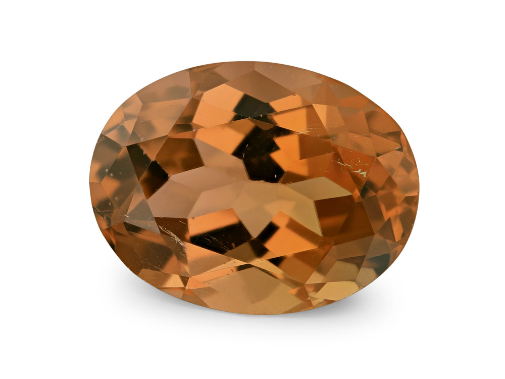 [UOVB1210X1] Orange Tourmaline 12.45x9.45mm Oval