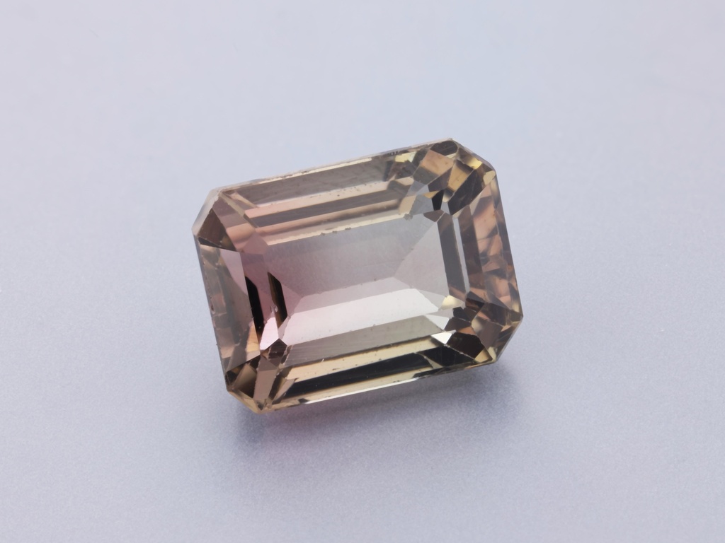 [UPOS1007X1] Pink Tourmaline 10.2x7.5mm Emerald Cut