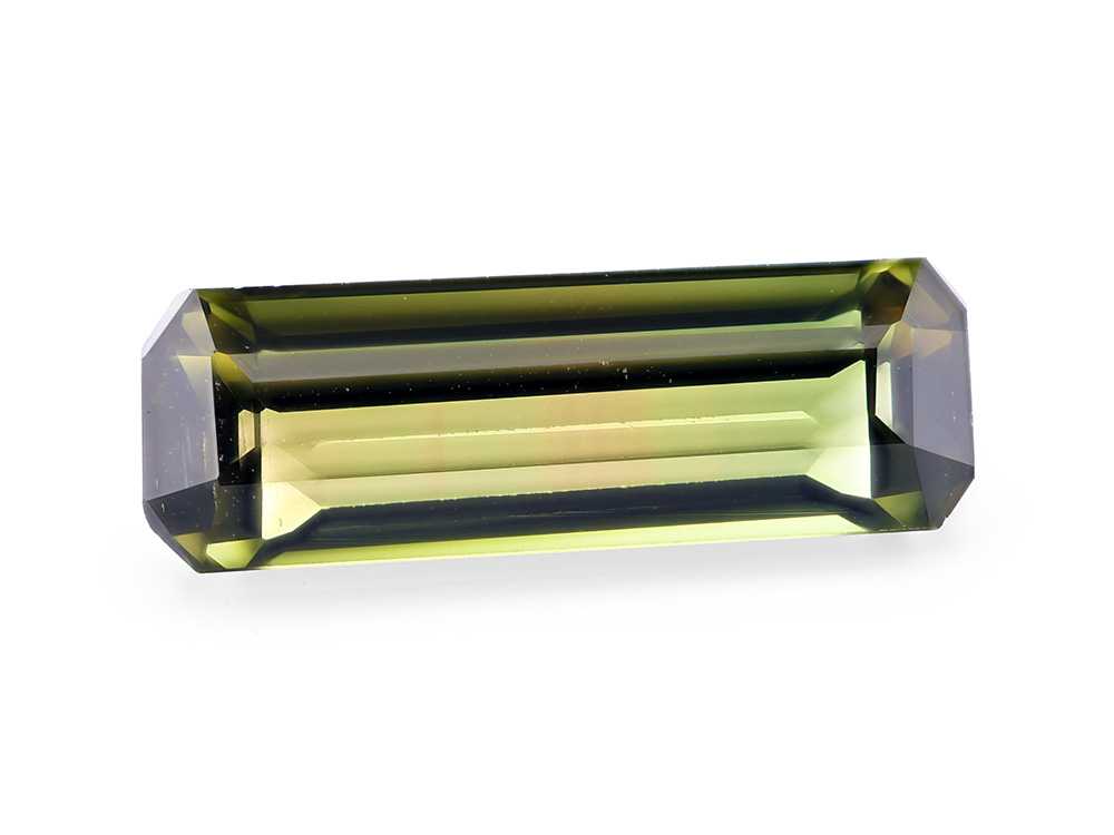 [UMOS1507X2] Bi Colour Tourmaline 15.1x4.95mm Emerald Cut