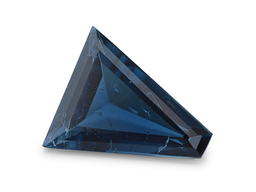 [UBBS0907X1] Blue Tourmaline 9x7.5mm Tapered Baguette