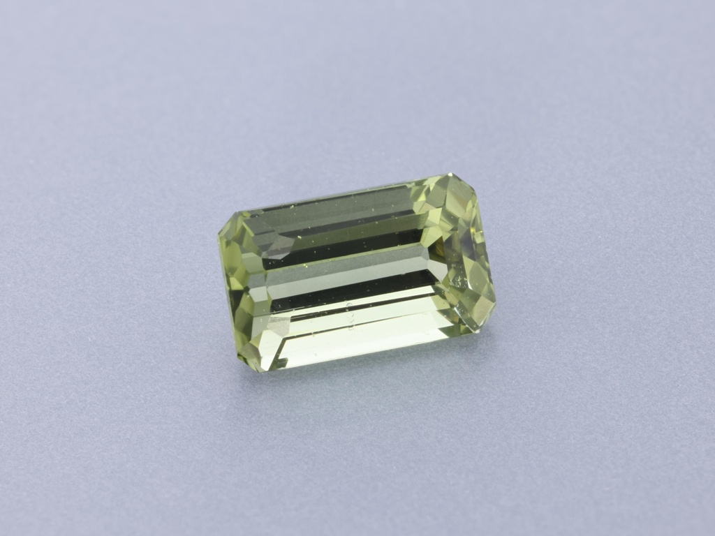 [UGOS0705X1] Green Tourmaline 7.15x4.35mm Emerald Cut