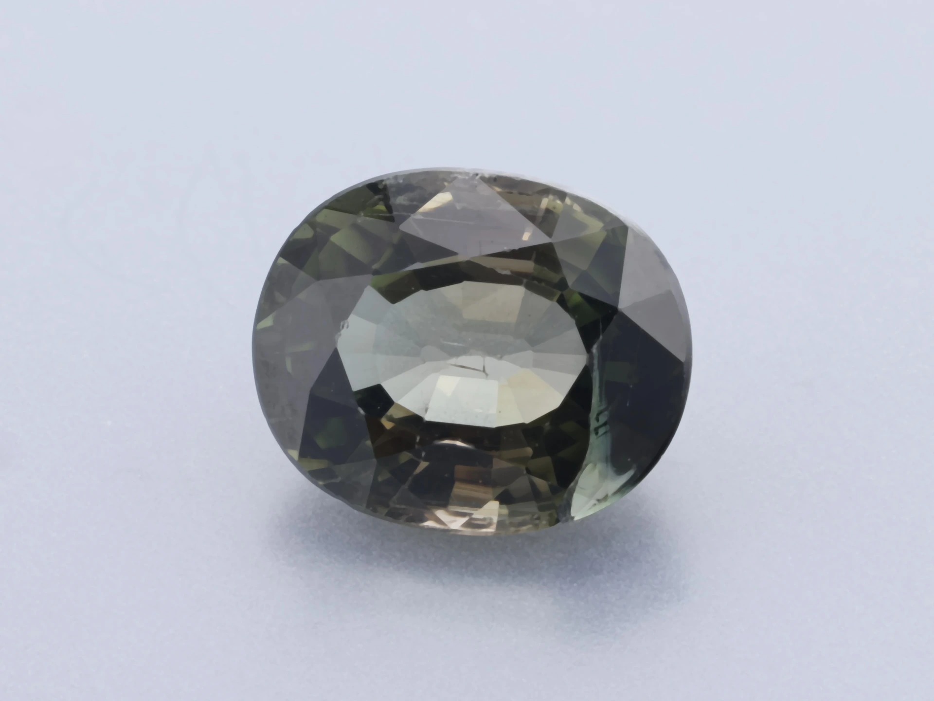 [UGVB0806X2] Green Tourmaline 7.65x6.3mm Oval