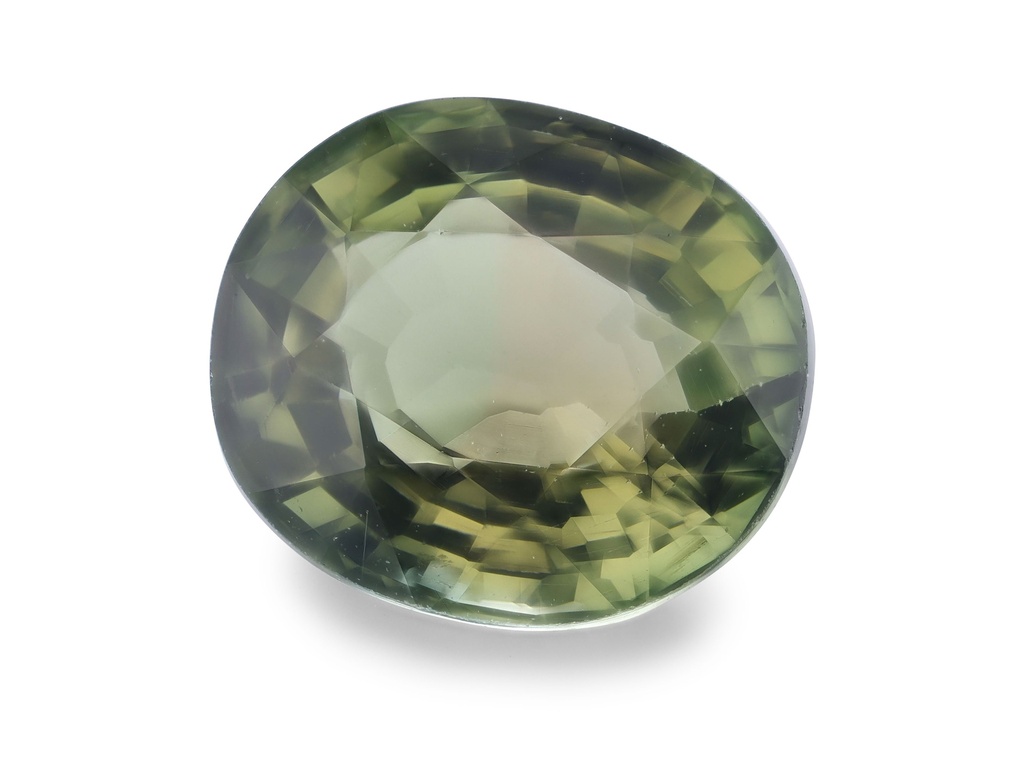 [UGVB0907X3] Tourmaline 8.6x7.35mm Oval Green