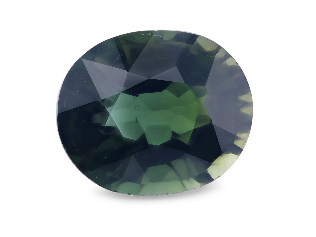 [UGVB1008X2] Green Tourmaline 9.65x8mm Oval