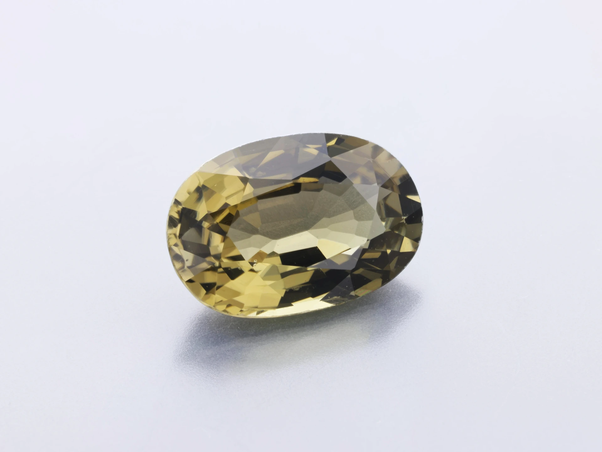 [UGVB0907X5] Green Tourmaline 9.5x6.4mm Oval
