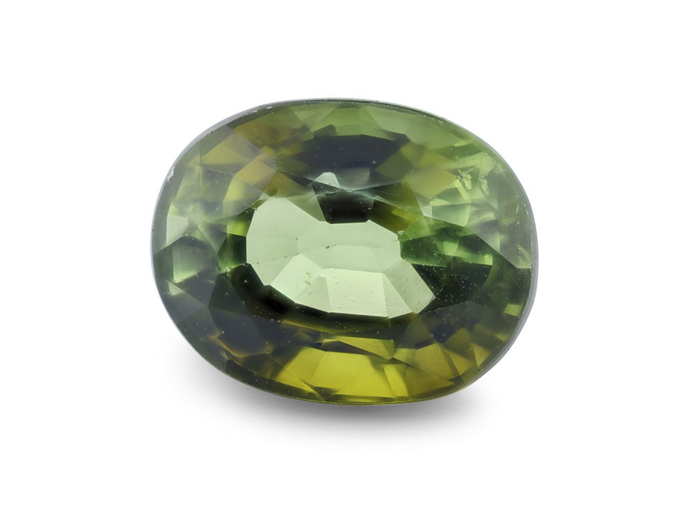 [UGVB0806X14] Green Tourmaline 8.3x6.55mm Oval