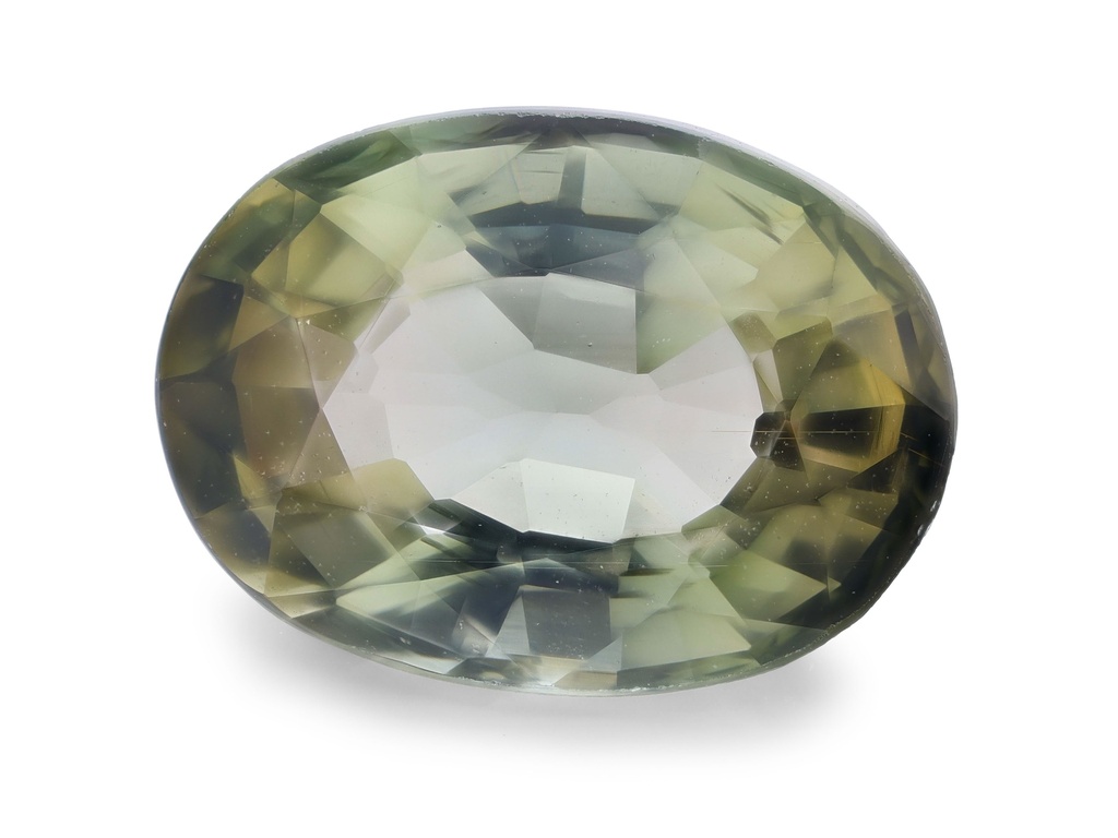 [UMVB1007X1] Bi Colour Tourmaline 10x7.25mm Oval