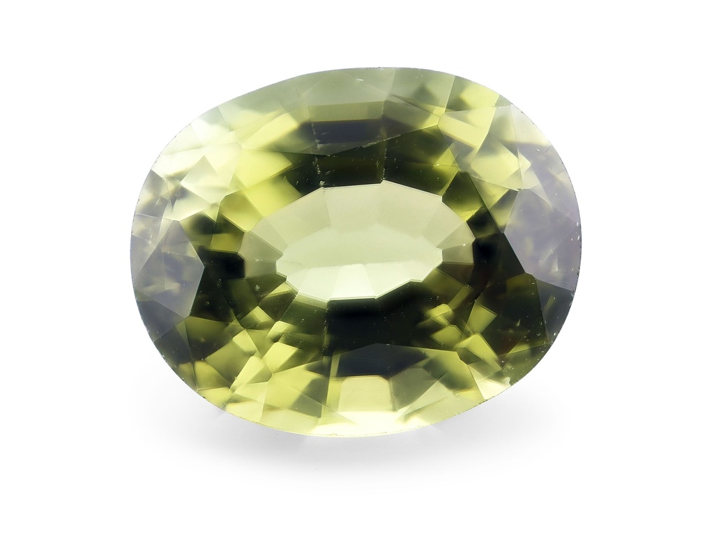 [UGVB0806X18] Green Tourmaline 8x6.5mm Oval