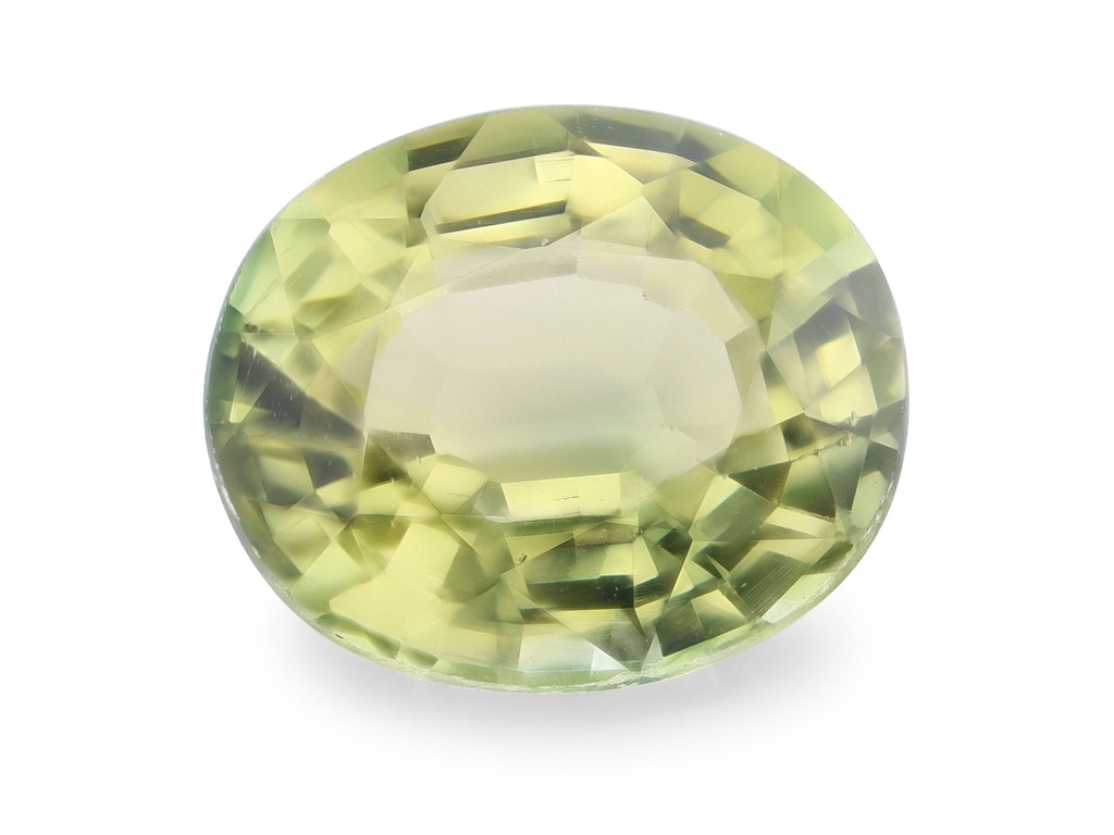 [UGVB0705X1] Green Tourmaline 6.8x5.8mm Oval