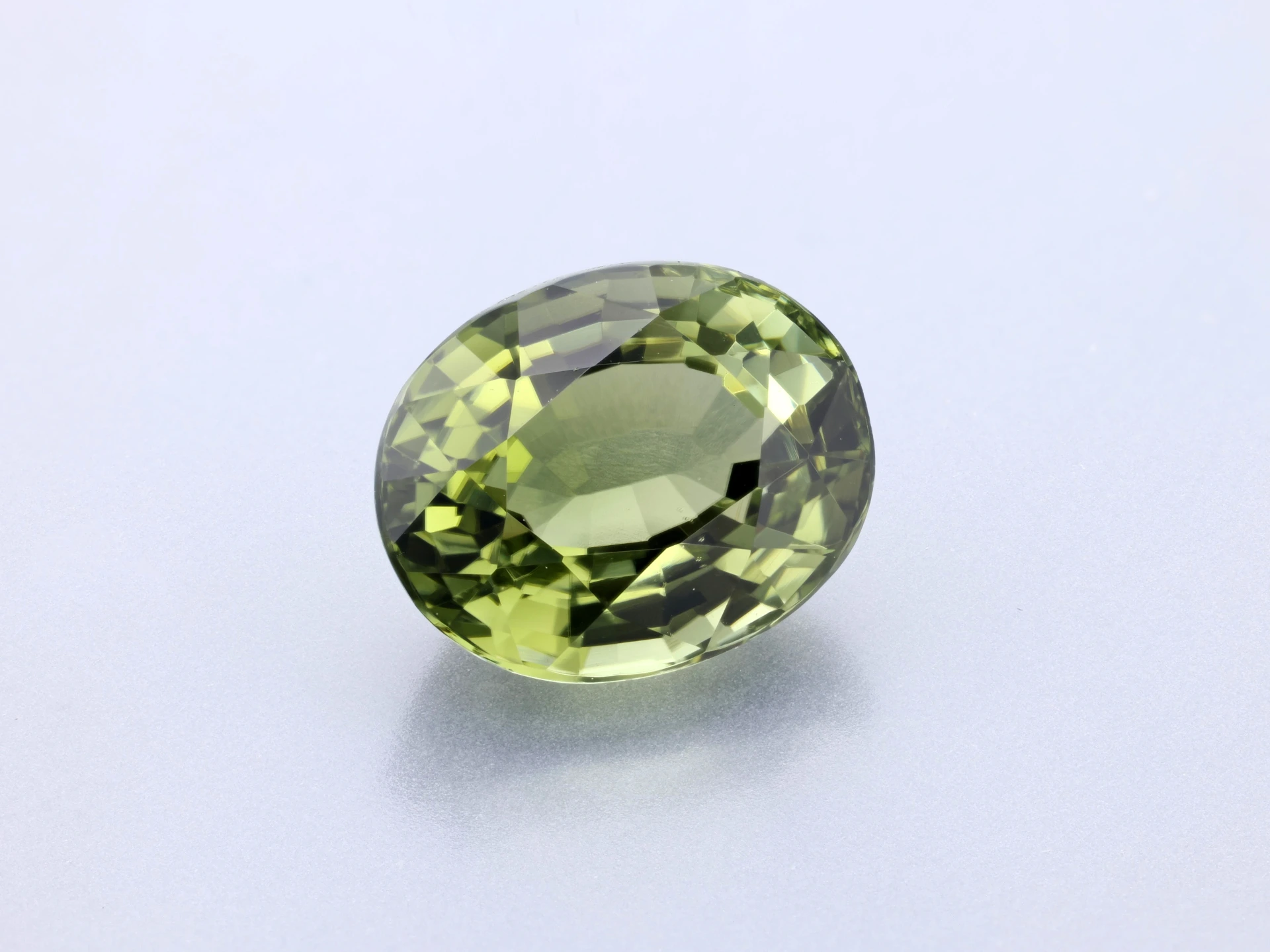 [UGVB0806X30] Green Tourmaline 8x6.5mm Oval