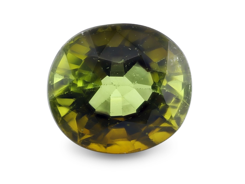 [UMVB0805X1] Bi Colour Tourmaline 7.5x6.8mm Oval