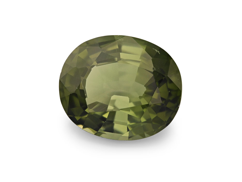 [UGVB0806X6] Green Tourmaline 7.8x6.5mm Oval