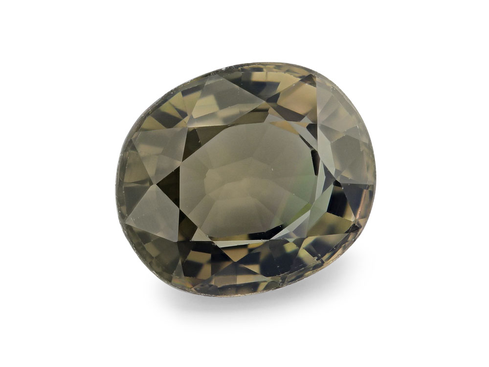 [UGVB0806X10] Green Tourmaline 8.5x7.4mm Oval