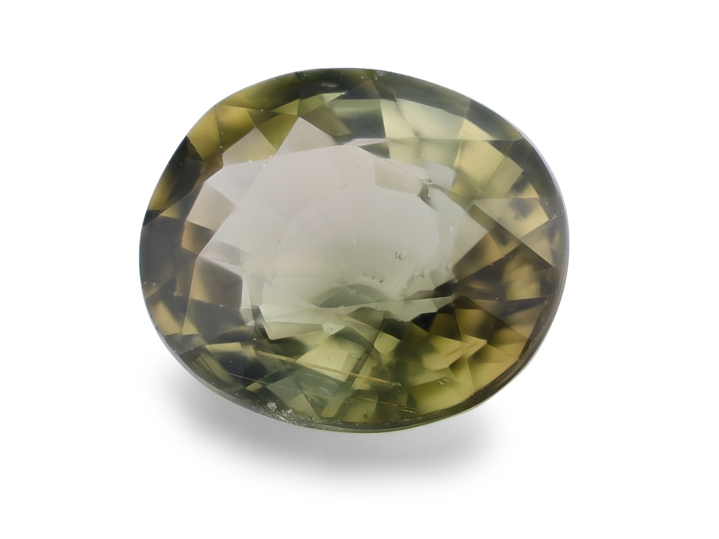 [UGVB0806X19] Green Tourmaline 8x6.8mm Oval